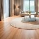 Handcrafted Neutral Abstract Minimalist Living Room Rug